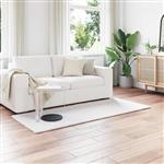 vidaXL Nep Konijnenbont Tapijt Olite Wit 100 x 200 cm Polyester