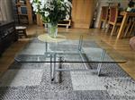 Glazen salontafel