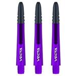 Winmau Vecta Purple & Black Shafts