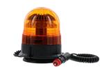 LED R65 zwaailamp amber 12/24v magneetmontage, roterend | D14509