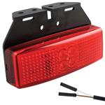 LED markeringslicht rood | 12-24v | 2-PIN connector | 1491RM2P