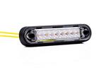 LED markeringslicht /lang amber | 12-24v | 0,15m. kabel | MV-2400LA