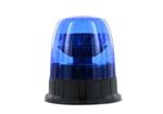 LED R65 zwaailamp blauw 12/24v 3-boutsmontage, enkele flits | D14732