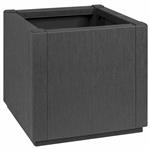 vidaXL Tuin Bloempot Antraciet 36 x 36 x 35 cm Polypropyleen