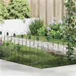 vidaXL Tuinhek Latwerk Groen 305,5 x 55,5 x 0,3 cm
