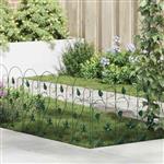 vidaXL Tuinhek Latwerk Groen 307 x 54,5 x 0,3 cm