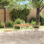 vidaXL Tuinstoel 2 pcs Bruin 56 x 54,5 x 87 cm Massief Acaciahout