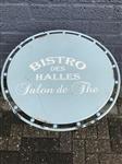 Een decoratieve tafel, Franse stijl, Bistro