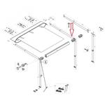 Fiamma Staander + spanarm CaravanStore 280-310 Rechts