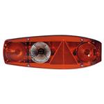 Hella Achterlicht Caraluna II Plus Rem/ Knipper/ Mist/ Achteruitrij/ Zijmarkering/ Driehoek Reflecto