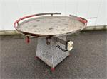 RVS draaitafel 125 cm ø