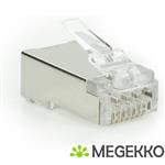 ACT CAT6A pass-through shielded modulaire RJ45 connector