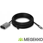 ACT USB-C verlengkabel met signaalversterker, 5 meter