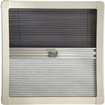 Horrex Gebogen Duo Plissé R5000 Crèmewit 524x534