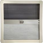 Horrex Gebogen Duo Plissé R5000 Crèmewit 524x534