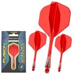 Winmau Fusion Red Flights