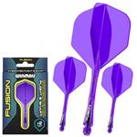 Winmau Fusion Purple Flights