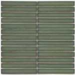Mozaiek Tegel Sevilla 29,6x29,9 cm Finger Glossy Forest Green (Prijs per 0,89 M2)