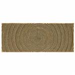 vidaXL Vloerkleed Natuurlijk en Zwart 80 x 200 cm Jute