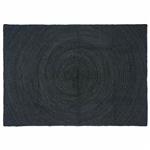 vidaXL Vloerkleden Donkergrijs 120 x 170 cm Jute