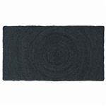 vidaXL Vloerkleden Donkergrijs 60 x 110 cm Jute