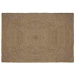 vidaXL Vloerkleden Rechthoekig Grijs 200 x 290 cm Jute