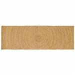 vidaXL Vloerkleden Rechthoekig Bruin 60 x 200 cm Jute