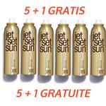 JET SET SUN 5 + 1 Gratis Instant Bronzer Self Tanning Mist