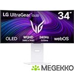 LG Ultragear 34GX90SA-W Wide Quad HD 240Hz Curved OLED gaming monitor