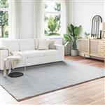 vidaXL Nep Konijnenbont Tapijt Olite Grijs 240 x 340 cm Polyester