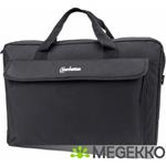 Manhattan 439909 notebooktas 43,9 cm (17.3 ) Documententas Zwart