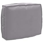 vidaXL Kussen Grijs 50 x 40 x 12 cm Oxford Stof