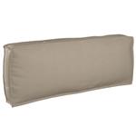 vidaXL Kussen Taupe 120 x 40 x 12 cm Oxford Stof