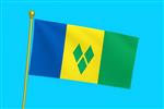 Vlag Saint Vincent en de Grenadines 300x450 cm