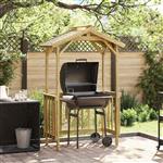 vidaXL Barbecue-overkapping Geïmpregneerd grenenhout