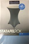 Slimline - Slimline Sta-tafelrok Slimfit Ø85cm