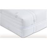 Matrashoes basic – Anti Allergie – 20 cm dik – 3 zijdige rits (Maat selecteren: 90X200) Wit