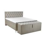Boxspring Caption (Maat selecteren: 120X200) Donkerblauw
