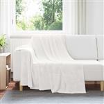 vidaXL Kleden 6 stuks Wit 150 x 200 cm Fleece