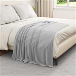 vidaXL Kleden 6 stuks Grijs 130 x 150 cm Fleece