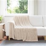 vidaXL Kleden 6 stuks Beige 150 x 200 cm Fleece