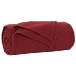 vidaXL Kleden 6 pcs Bordeaux Rood 170 x 130 cm Fleece