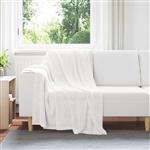 vidaXL Kleden 6 stuks Wit 130 x 150 cm Fleece