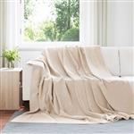 vidaXL Kleden 6 stuks Beige 240 x 270 cm Fleece