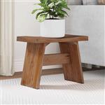 vidaXL Kruk Naturel 40 x 25 x 31 cm Mahoniehout