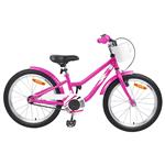 vidaXL Kinderfiets 20 Inch voor 6-11 jaar oud Donkerroze