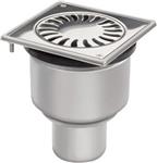 - Van Den Berg vloerput 15.6x15.6cm 75mm onderuitlaat