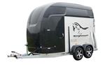 Sirius S77 Polyester / Aluminium twee paards trailer