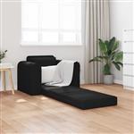 vidaXL Vouwsofa Bed Zwart 98 x 71 x 83 cm Stof
