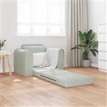 vidaXL Vouwsofa Bed Lichtgrijs 98 x 71 x 83 cm Fluweel